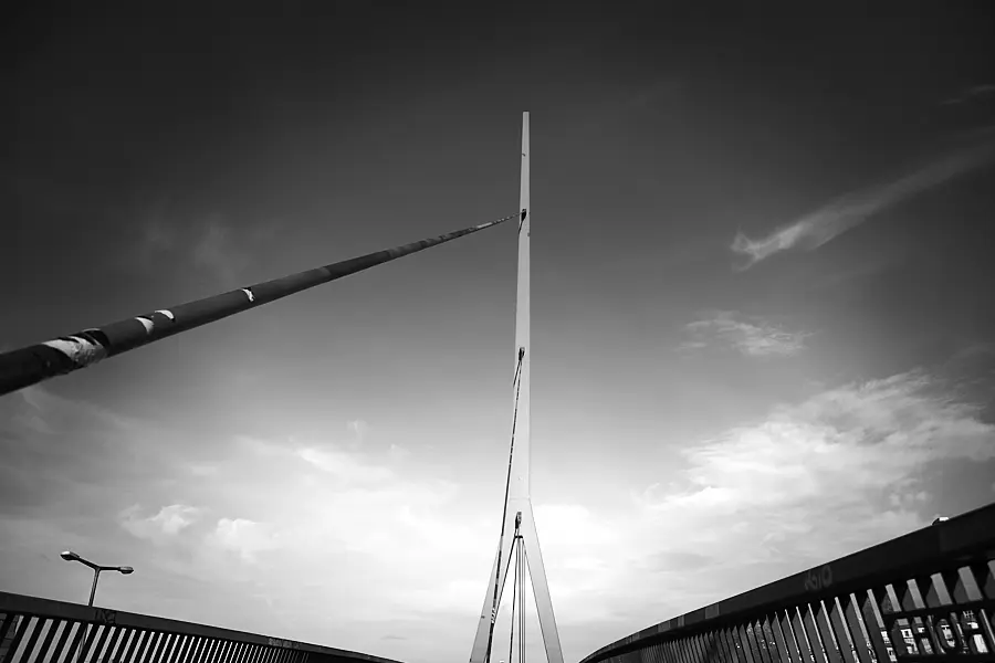 Die Brücke Hoher Bogen in Berlin-Wilmersdorf