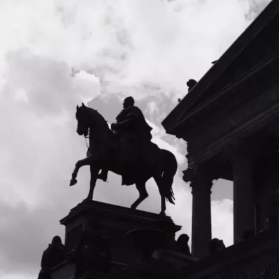 Die Alte Nationalgalerie, ein Wahrzeichen der Berliner Museumsinsel und UNESCO-Weltkulturerbe